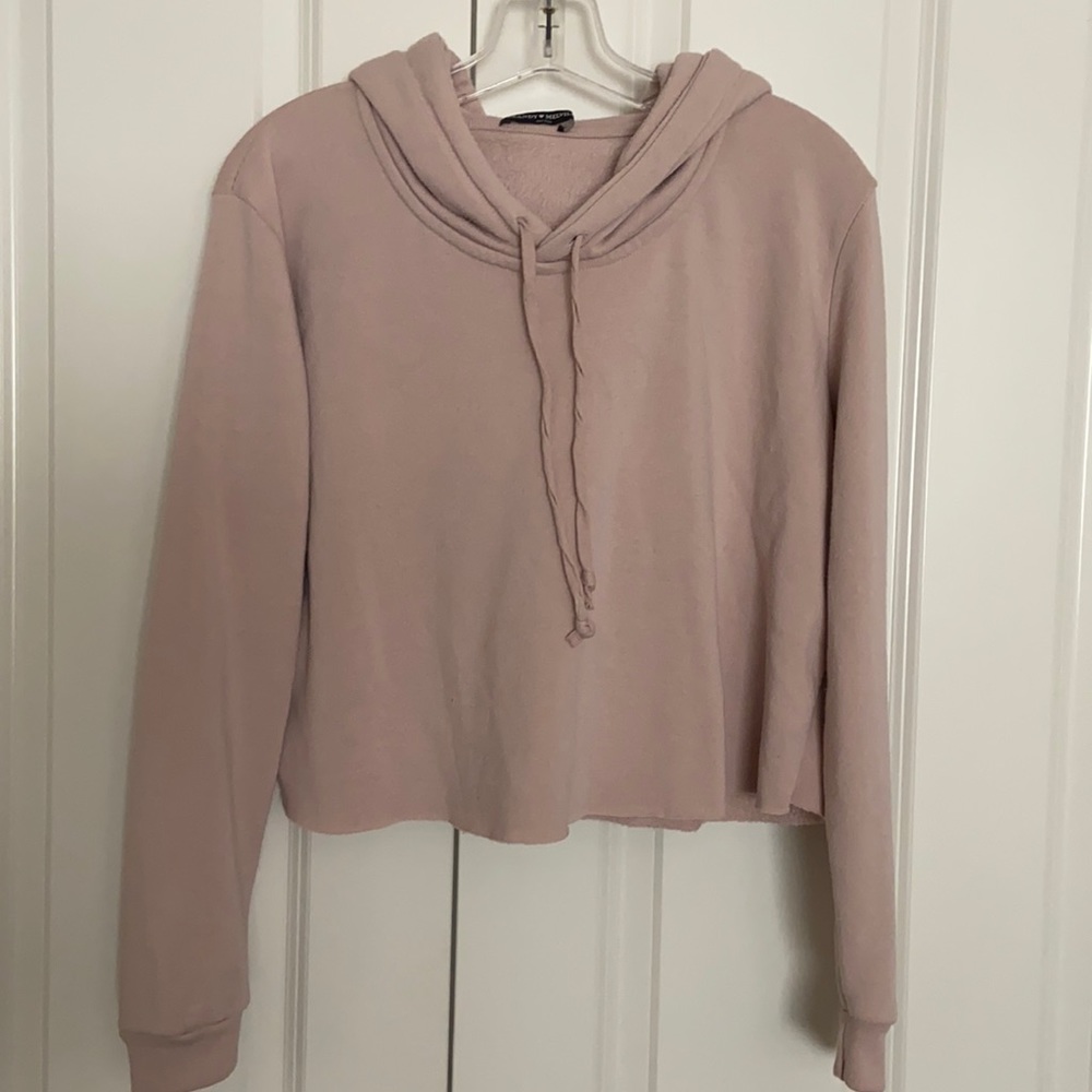 Brandy Melville crop hoodie
